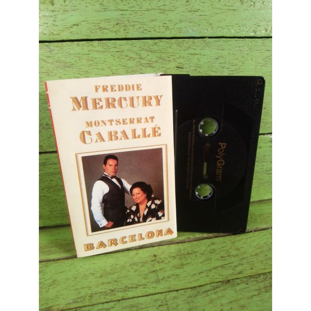 kaset Freddie Mercury Montserrat Caballe