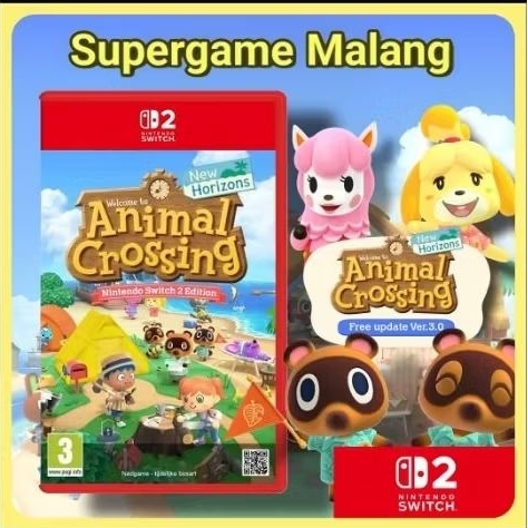 Animal Crossing Switch2 New Horizons Switch 2 Game Games Gaming
