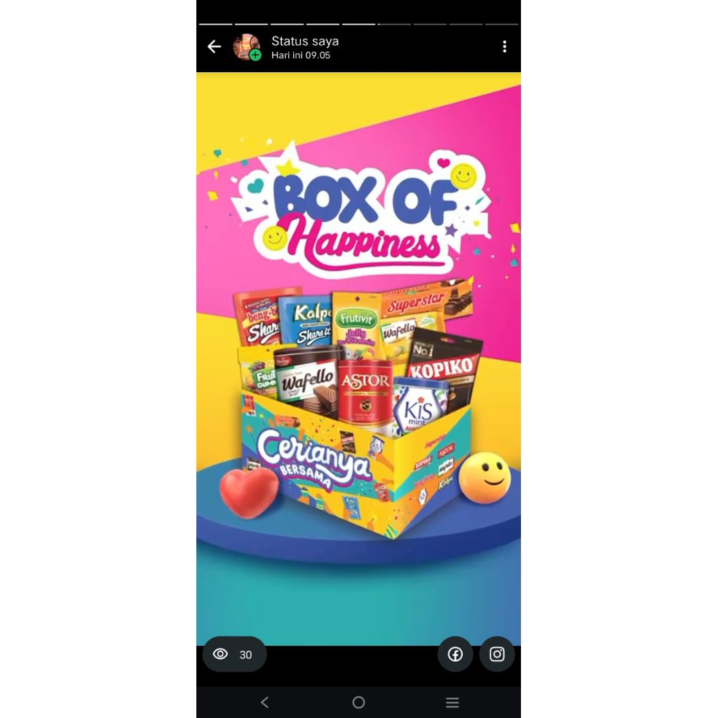 BOX OF HAPPINESS by MAYORA