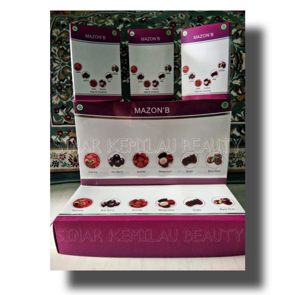 MAZON B ISI 30 SACHET DIJAMIN ORIGINAL 100%