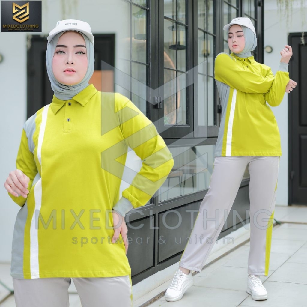 Baju setelan olahraga couple pria wanita/setelan olahraga uniseks