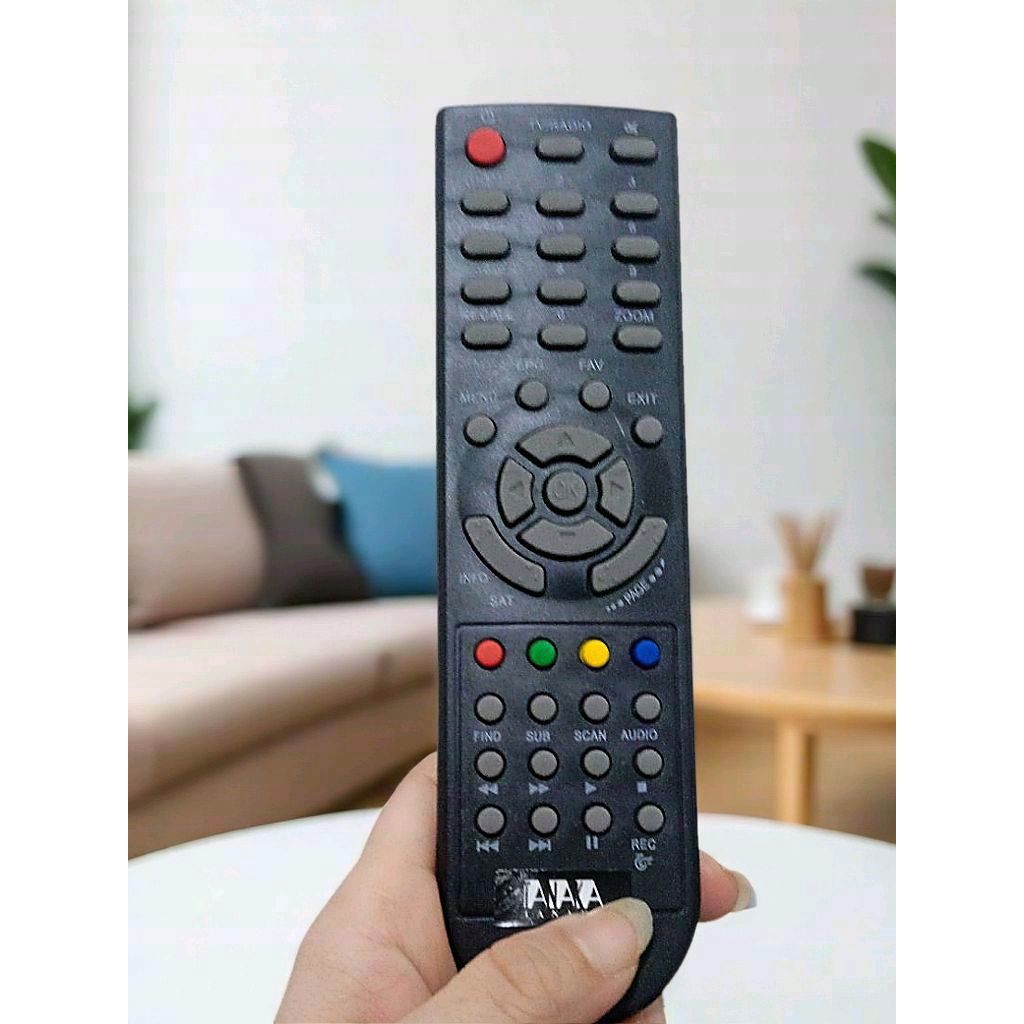 REMOT SET TOP BOX TANAKA PLASTIK KOMPATIBEL PARABOLA/ TANAKA NUSANTARA AAA