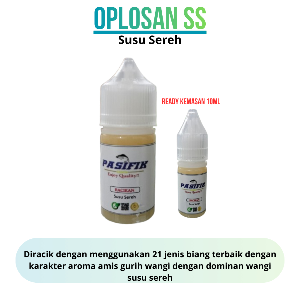 Essen Susu Sereh ( Oplosan SS ) By Pasifik Essen