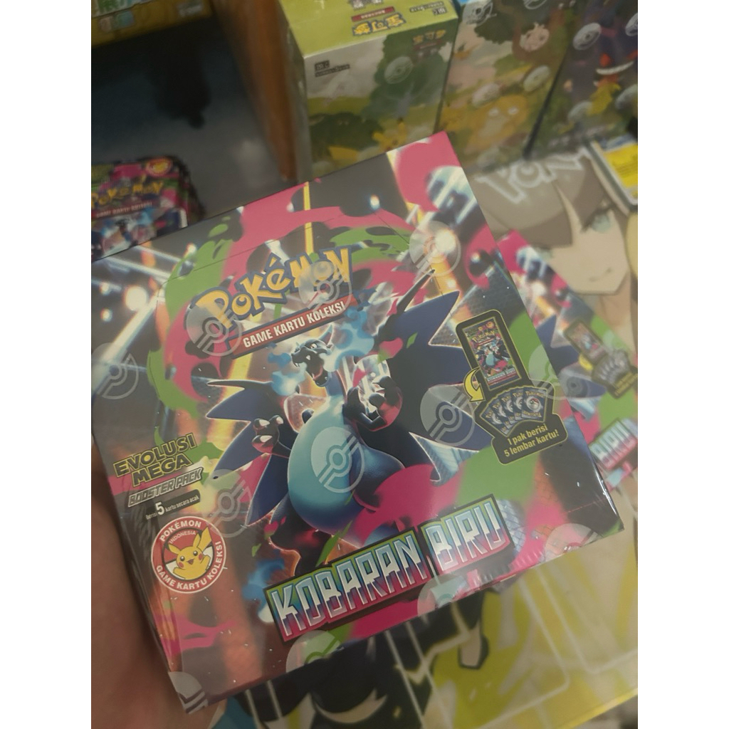 TCG Pokemon Booster Box - Kobaran Biru [ma2] - Indonesia