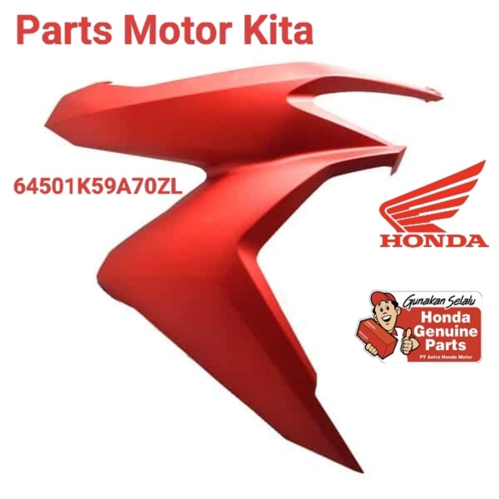 Cover R FR Merag New Vario 150 K59J - 64501K59A70Zl