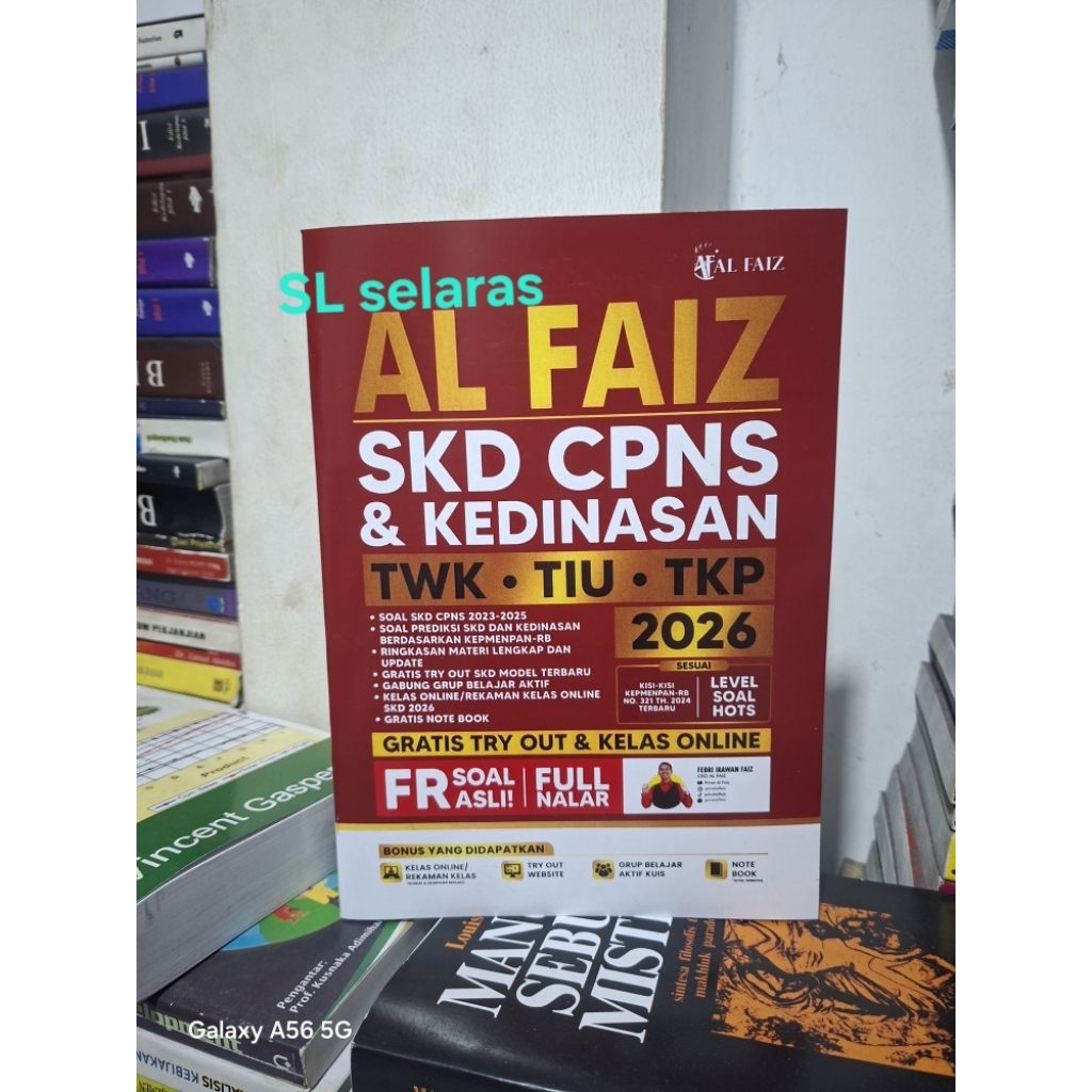 BUKU AL FAIZ SKD CPNS DAN KEDINASAN TWK TIU TKP 2026