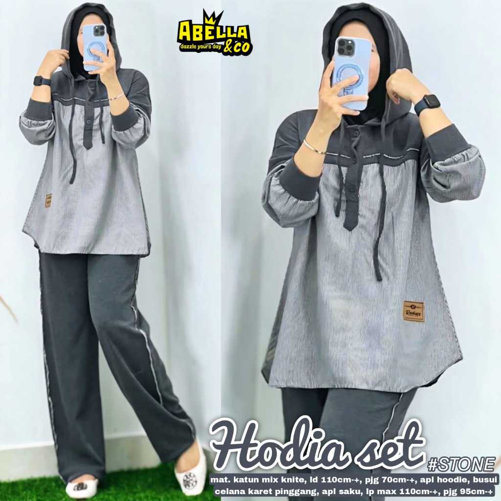 Pakaian Wanita HQ HODIA SET From AbELLA FASHION STORE