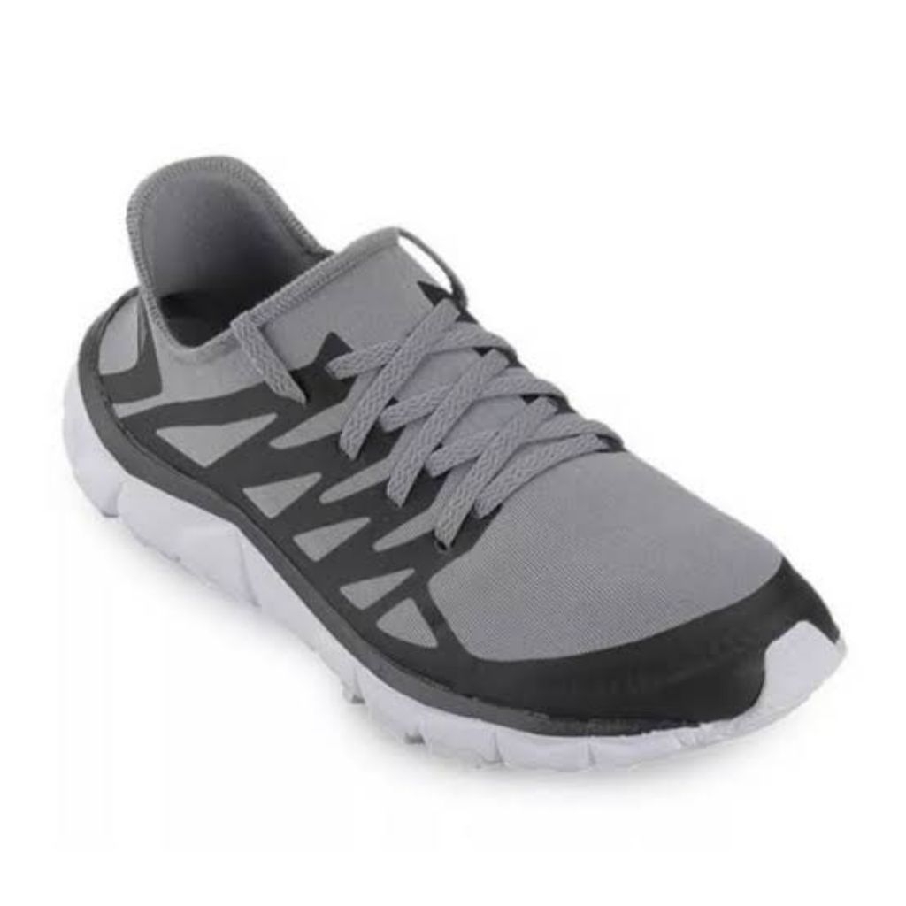 Sepatu League Kumo Hub M Abu Running Shoes Cowo Cewe Unisex Olahraga Pria Wanita Original
