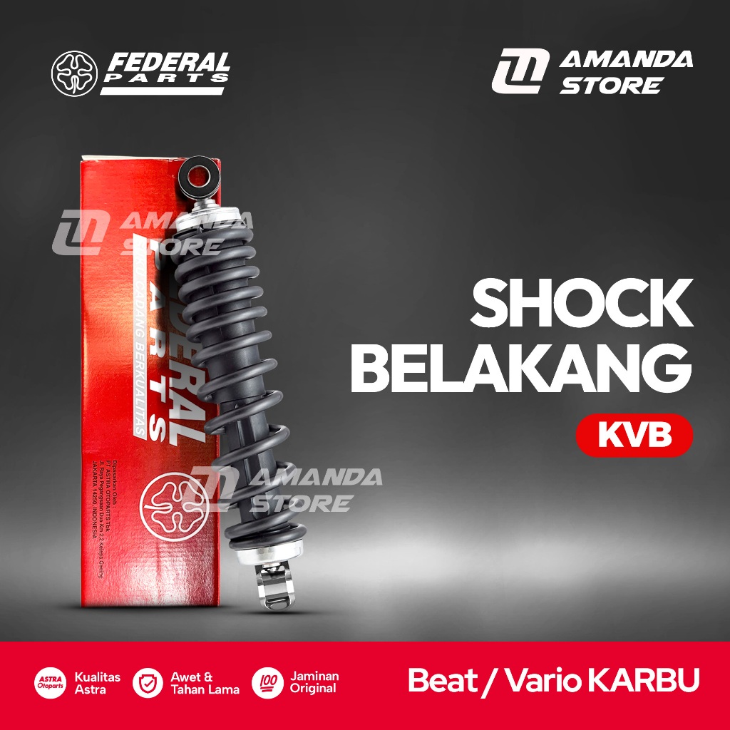 SHOCK Sok Belakang BEAT VARIO KARBU (KVB) Original Federal Parts