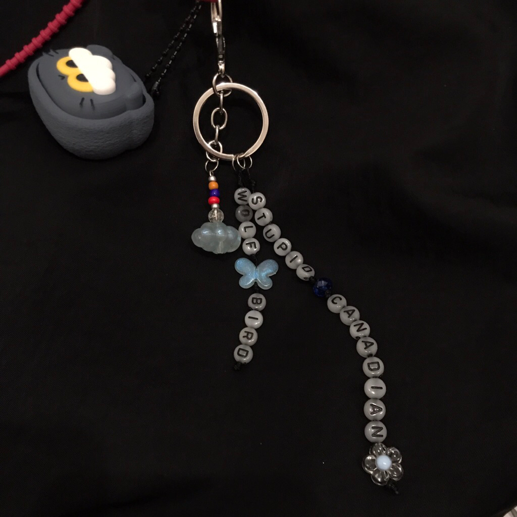 HEATED RIVALRY KEYRING - STUPID CANADIAN WOLF BIRD - GANTUNGAN KUNCI - BAG CHARM - HOLLANOV - HUDCON