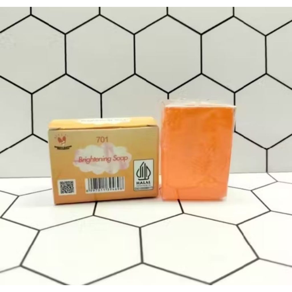 Sabun 701Ori Brightening Soap Orange Ecer