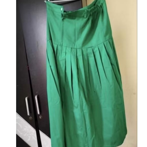 prelov rok sekolah smp/ sma warna hijau