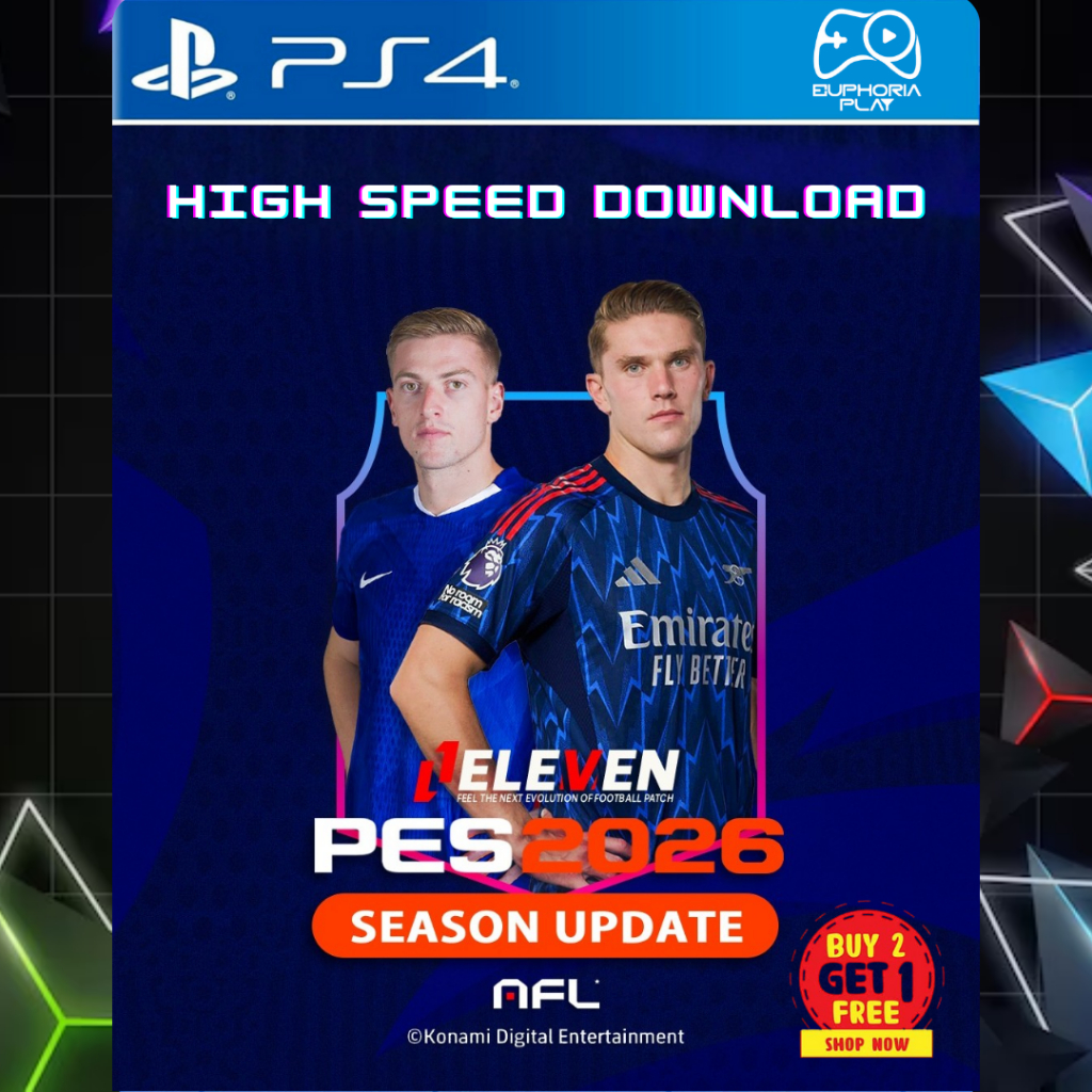 EFOOTBALL PES 2026 PS4 HEN – Eleven Patch Summer Edition | Full Update Datapack 7.08