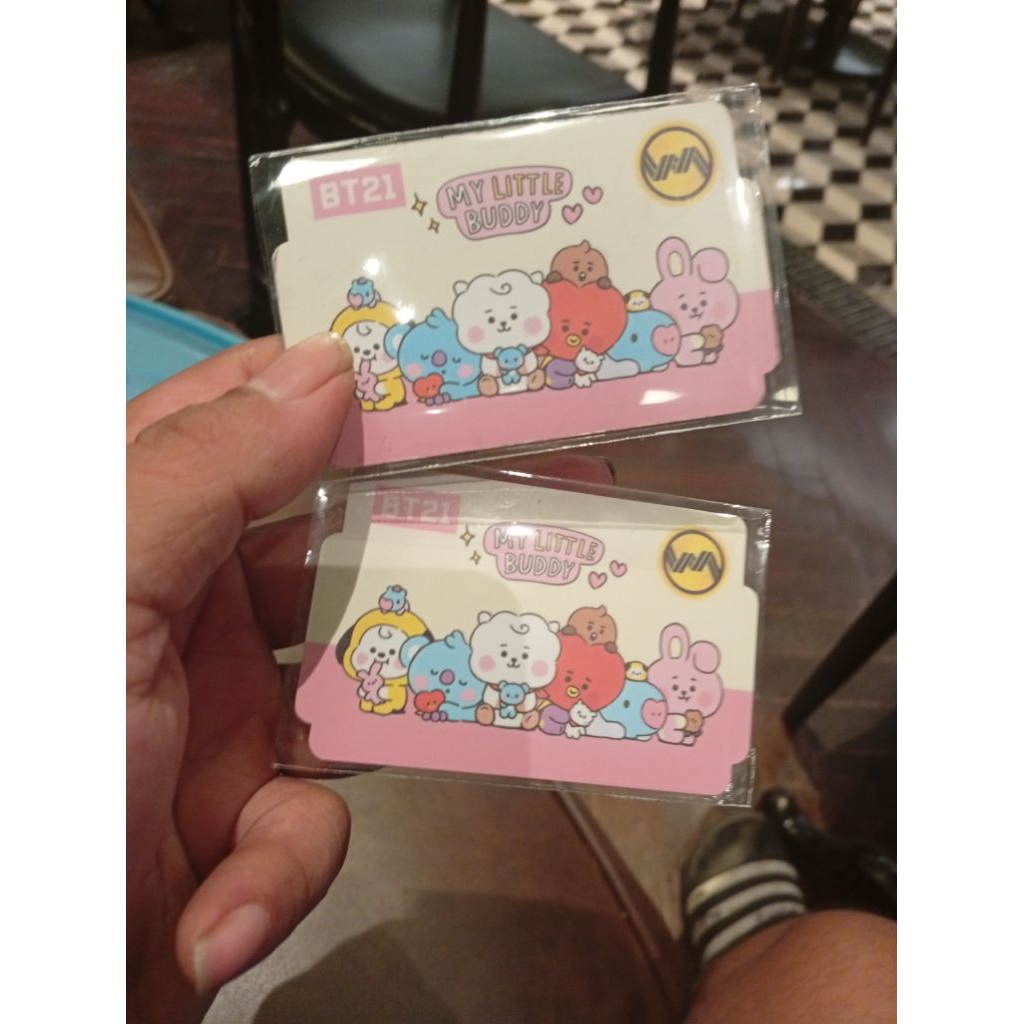 kartu KMT KAI limiter edition korean edisi BT21 new