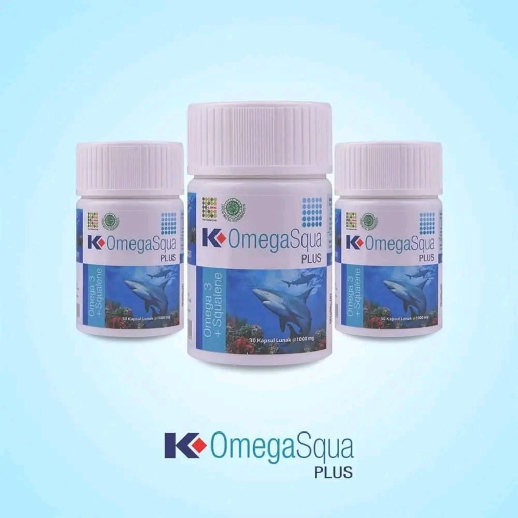 K-OMEGASQUA PLUS 30 SOFTGEL ORIGINAL K-LINK | Omega squa Asli k-link