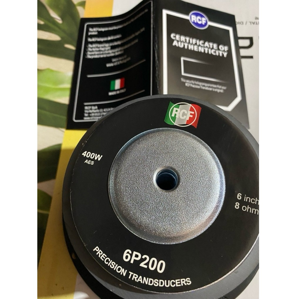 SPEAKER 6 Inch RCF 6P200 400 WATT ll RCF 6P300 6 INCH MAGNET BESAR Ori Grade A+