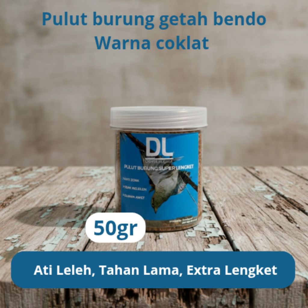 Pulut Burung Super Lengket Getah Bendo DL 50gr
