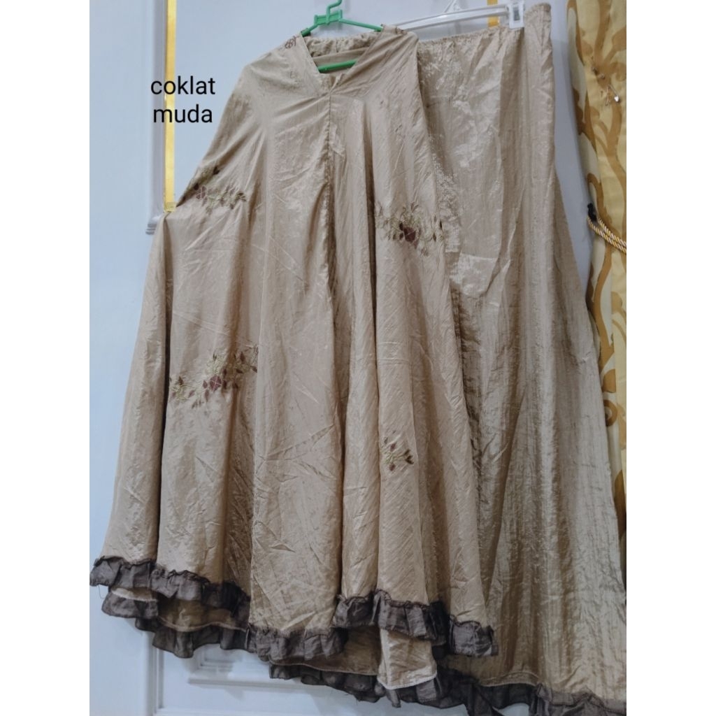 Mukena parasut adem bagus dewasa pl