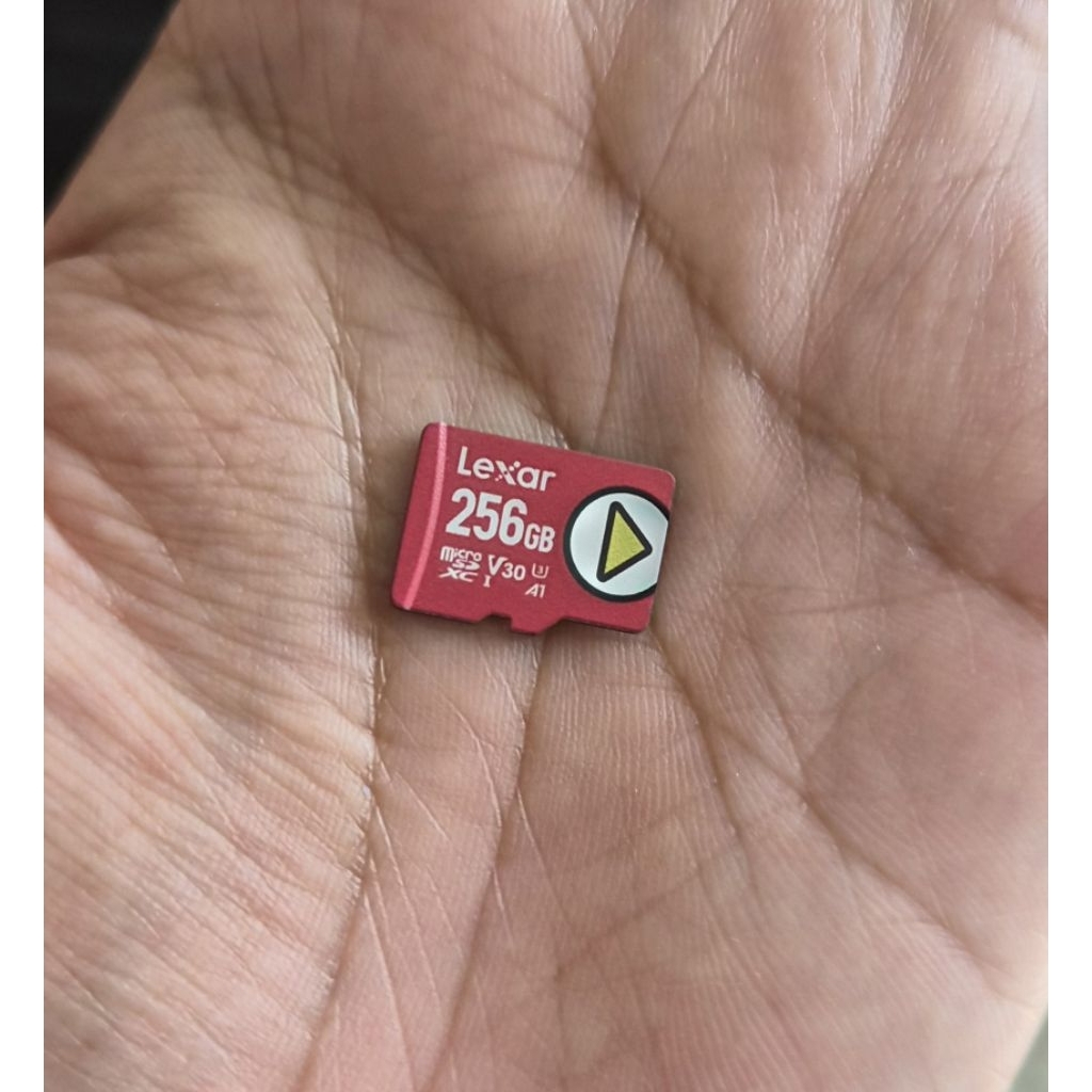 microsd lexar play 256gb original