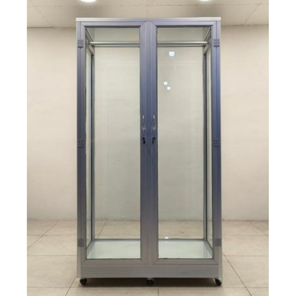 Lemari baju full gantungan/lemari pakaian gantungan/gamis/gaun/mukena/masjid