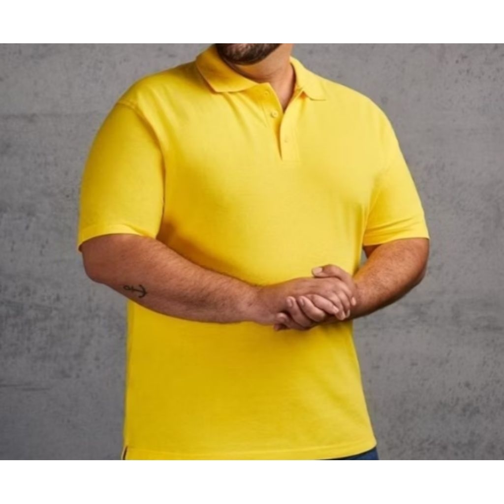 kaos berkerah jumbo ld 150cm preloved