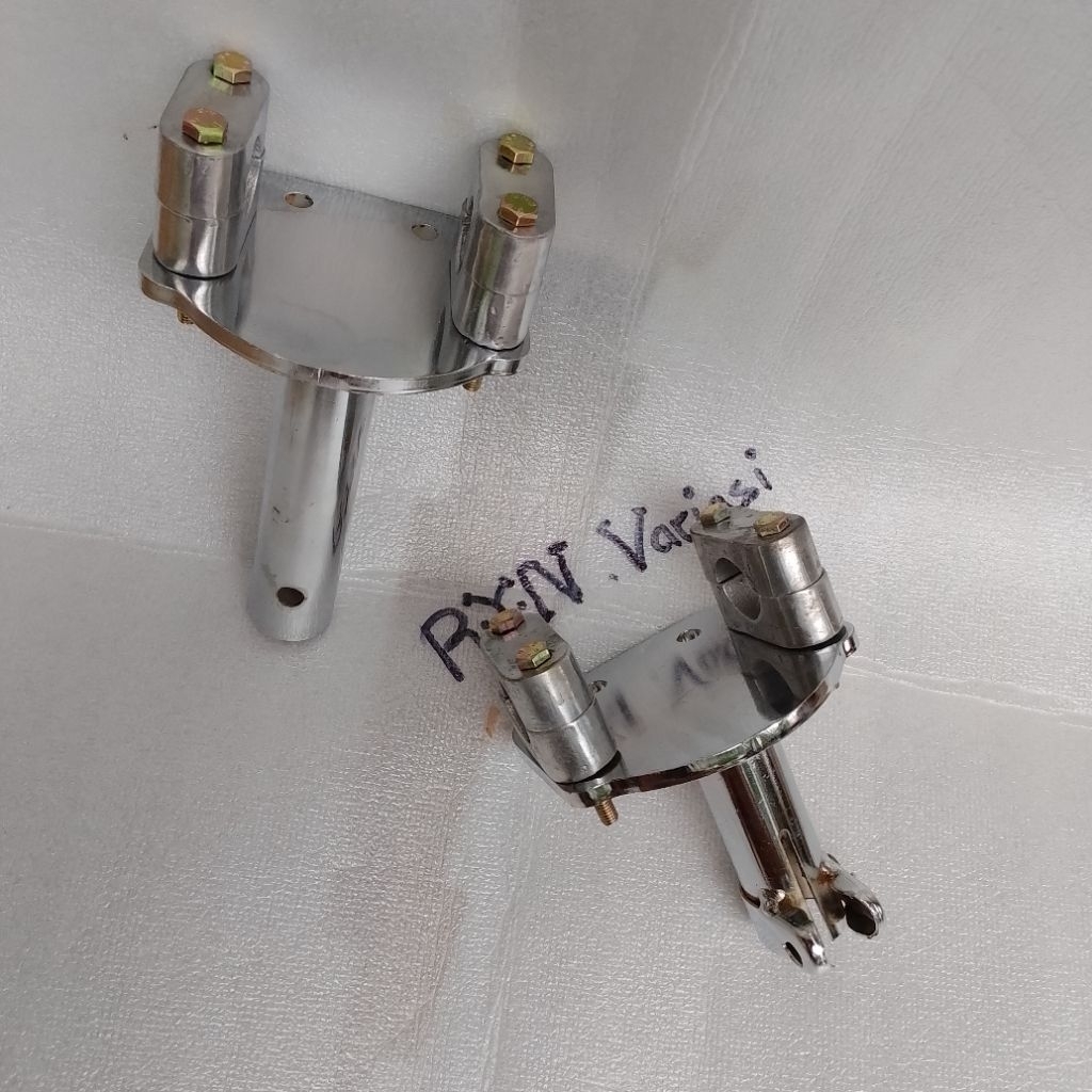 Dudukan stang Trondol Peninggi stang motor Universal all motor bebek series tebal