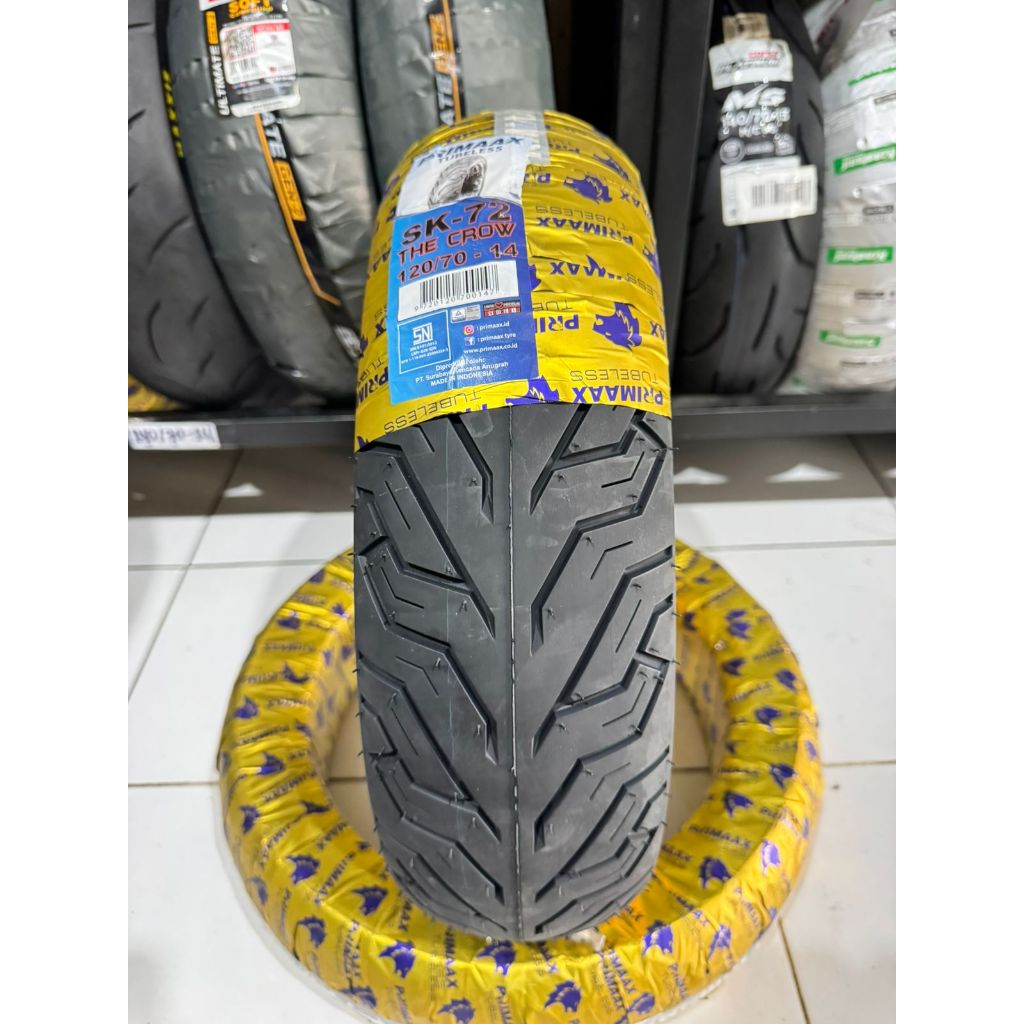 Primaax SK-72 120/70-14 Tubeless
