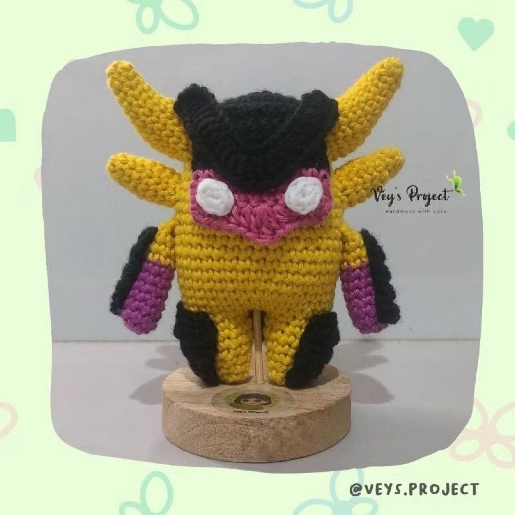 Boneka Rajut Wingman Valorant | Wingman Valorant Amigurumi