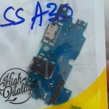 papan cas/konektor cas ori ic+mic+hf samsung a30 a305