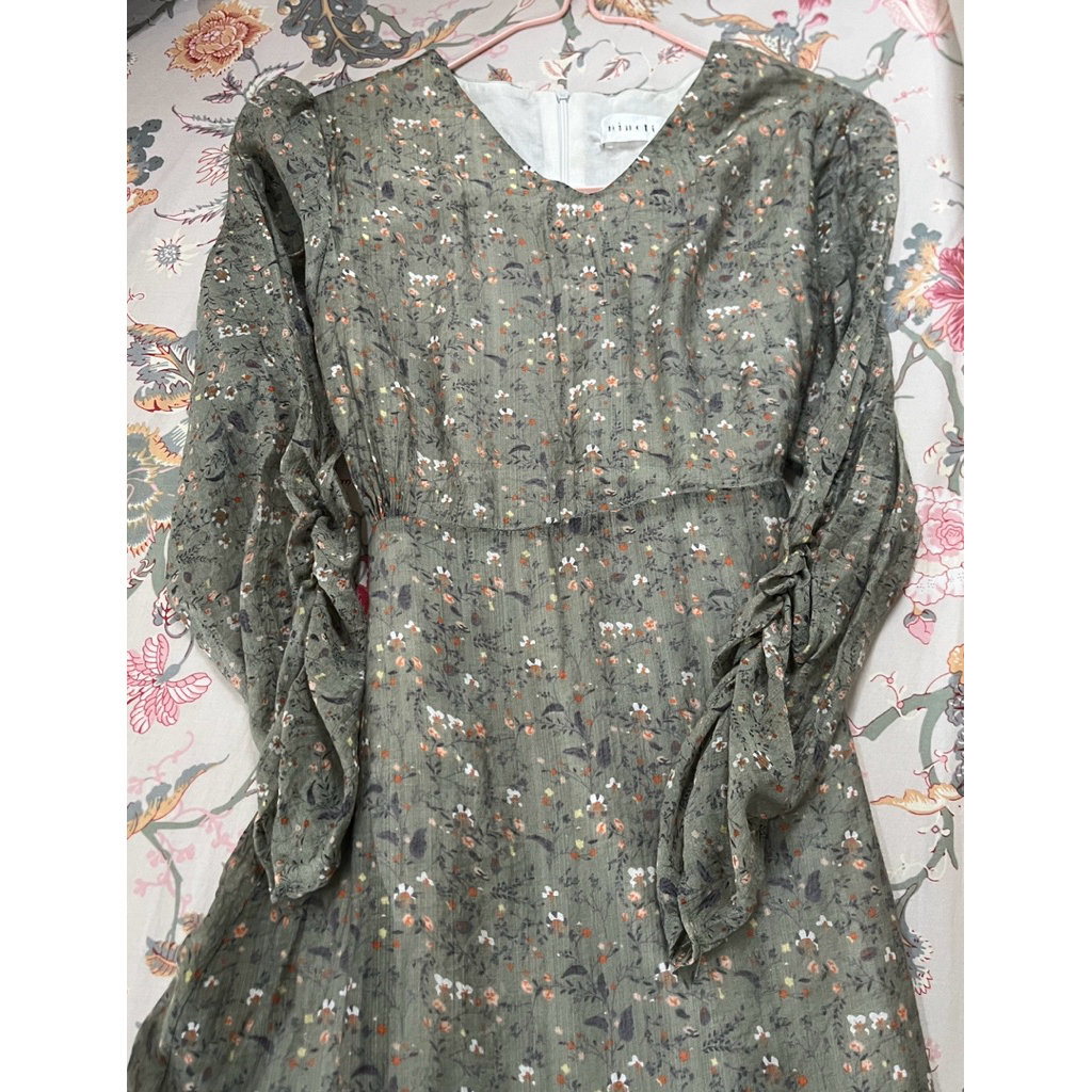 ninette floral long dress