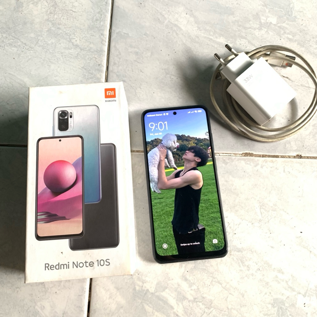 Preloved Redmi Note 10s 8/128gb Second Ori