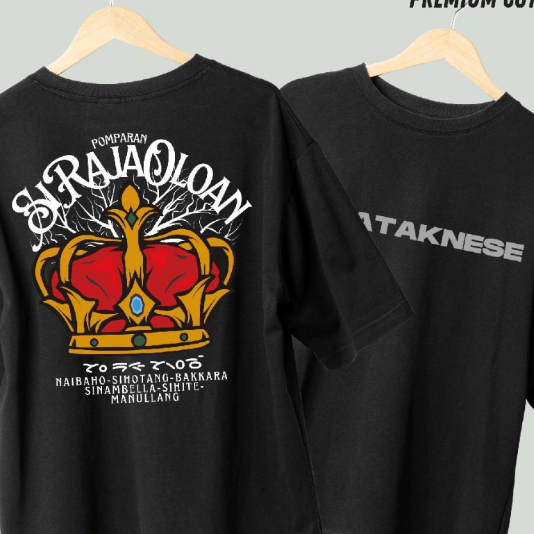 Kaos Batak Marga SIRAJA OLOAN Tshirt Premium Cotton 30s