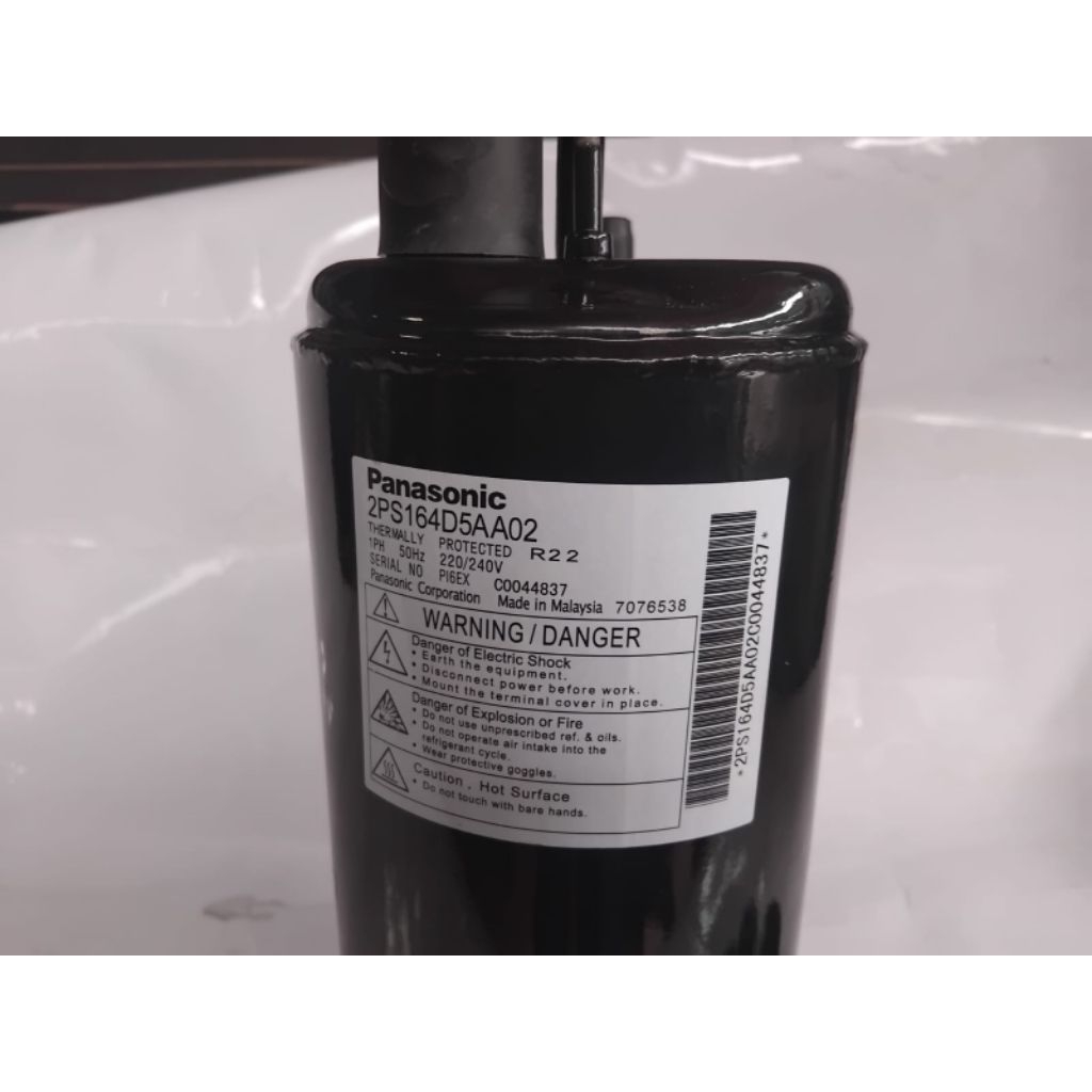 compressor ac panasonic 1pk 2PS164D5AA02-R22