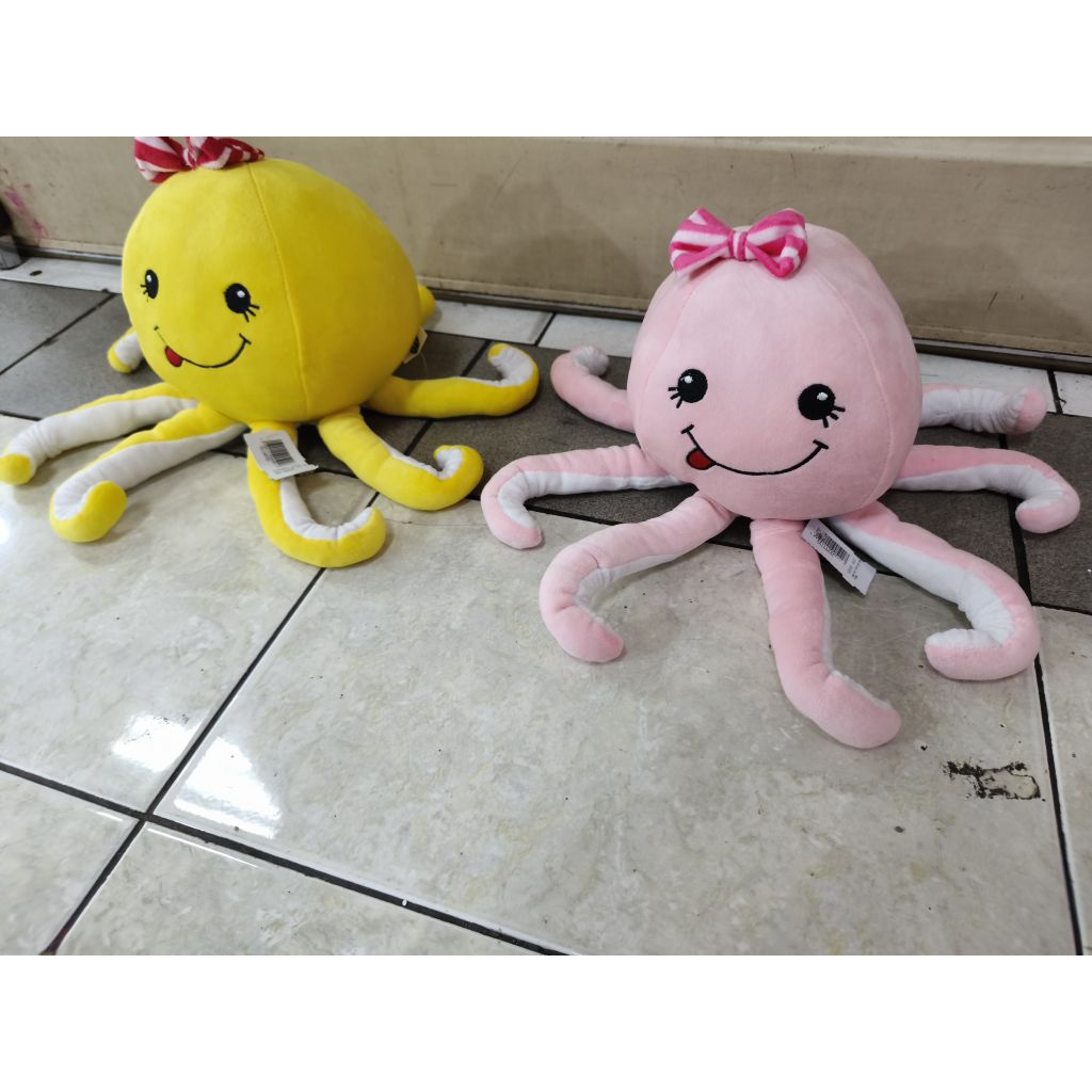 Boneka Gurita lucu halus lembut Boneka hewan Gurita