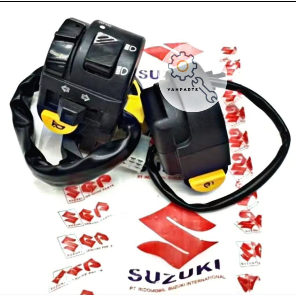 Tombol Saklar Holder Kanan Kiri Suzuki Satria Fu 150 SGP, Tombol Saklar Switch Kanan kiri Satria Fu 