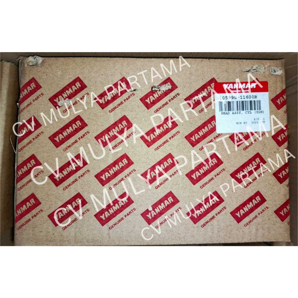 YANMAR CYLINDER HEAD ASSY YANMAR TS230 10599G-1160R ORIGINAL