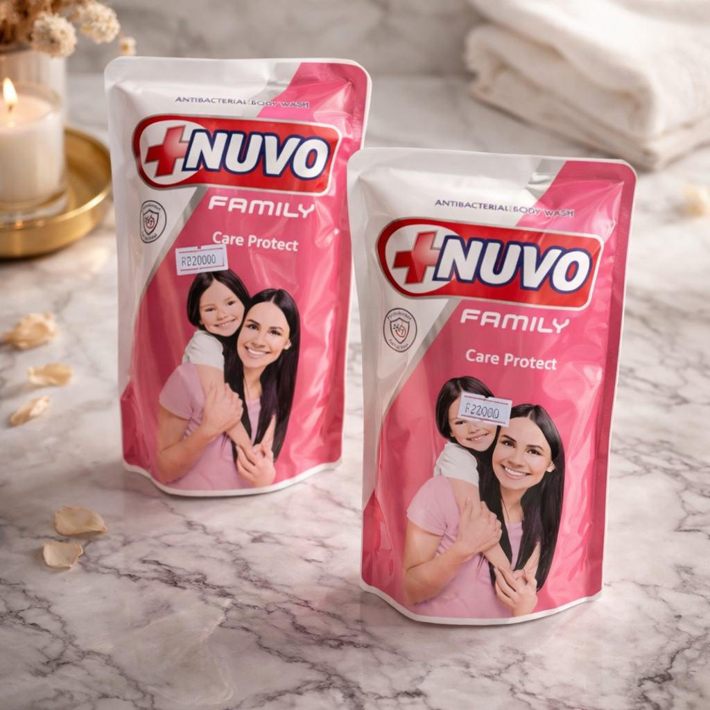 Nuvo Family Pink Sabun Cair Kemasan 400 ml Murah & Hemat