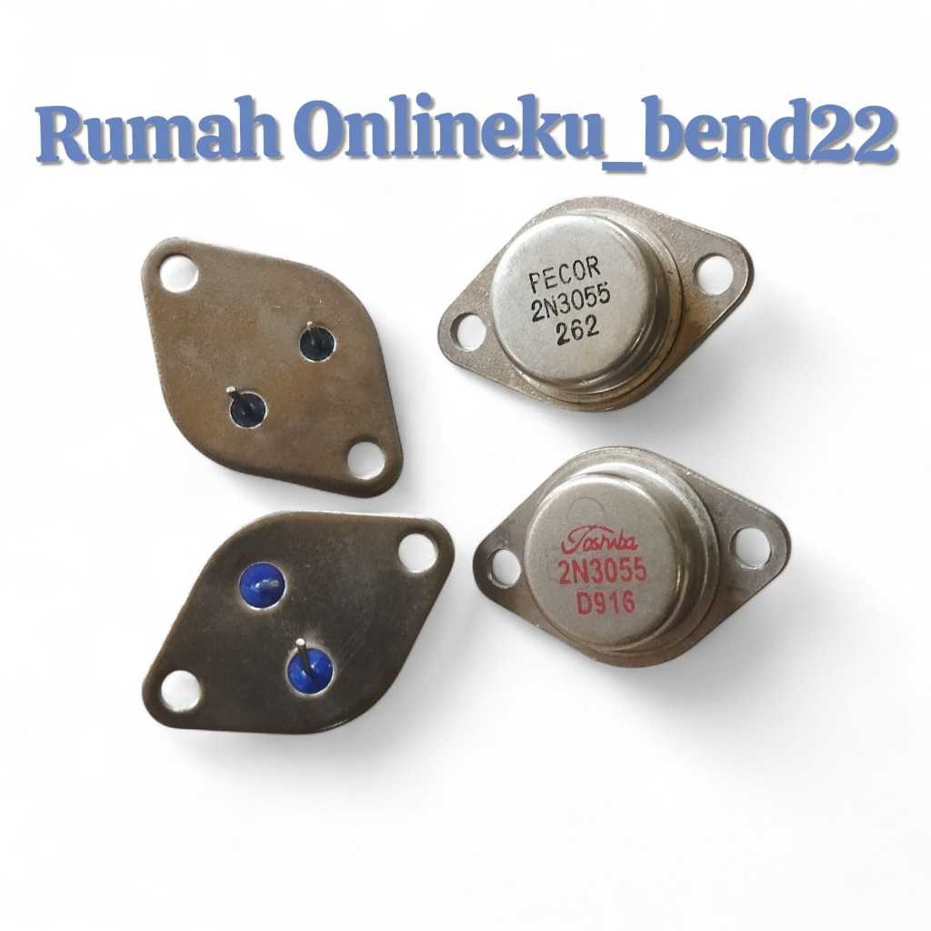 Transistor 2N 3055 ( Jengkol ) Toshiba & Pecor