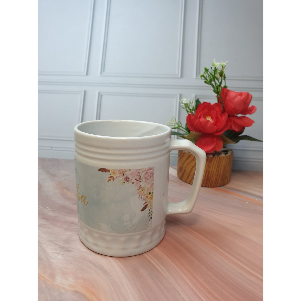 MUG BIR MINI BAHAN KERAMIK CUSTOM