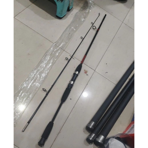 Joran Pancing Next Azzuka 210 cm Joran Fiber Japan Style