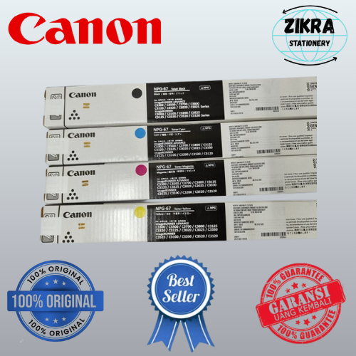Toner Canon NPG-67 ORIGINAL FOR Printer IRC3020 C3320 C3325