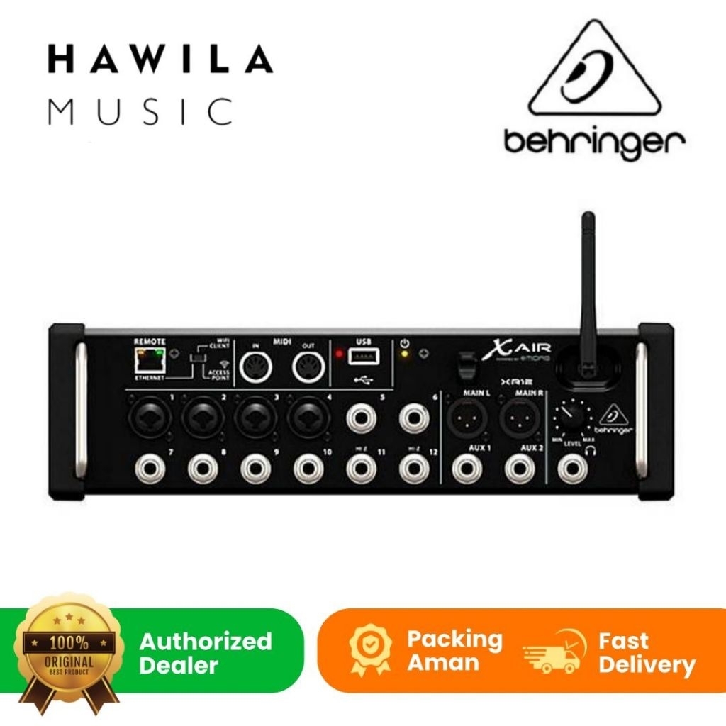 Mixer Digital Behringer XR12 Mixer Behringer Xair XR 12