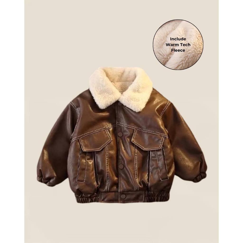 KIDS - Kalley Leather Jacket