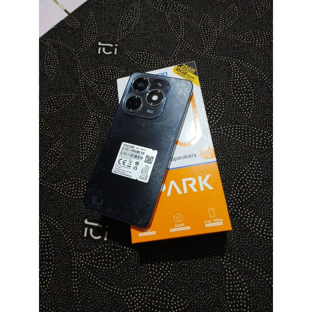 Tecno 20 pro 8/256 fulset resmi