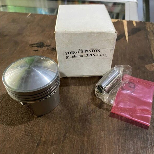 KAWAHARA RACING SEHER SEKER PISTON FORGED 51.25 PIN 13 ORIGINAL 100%