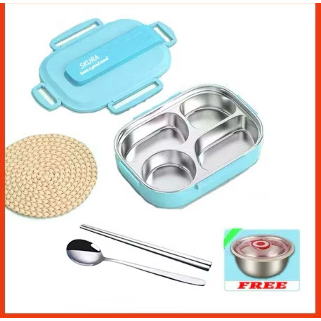 kotak makan stainless steel