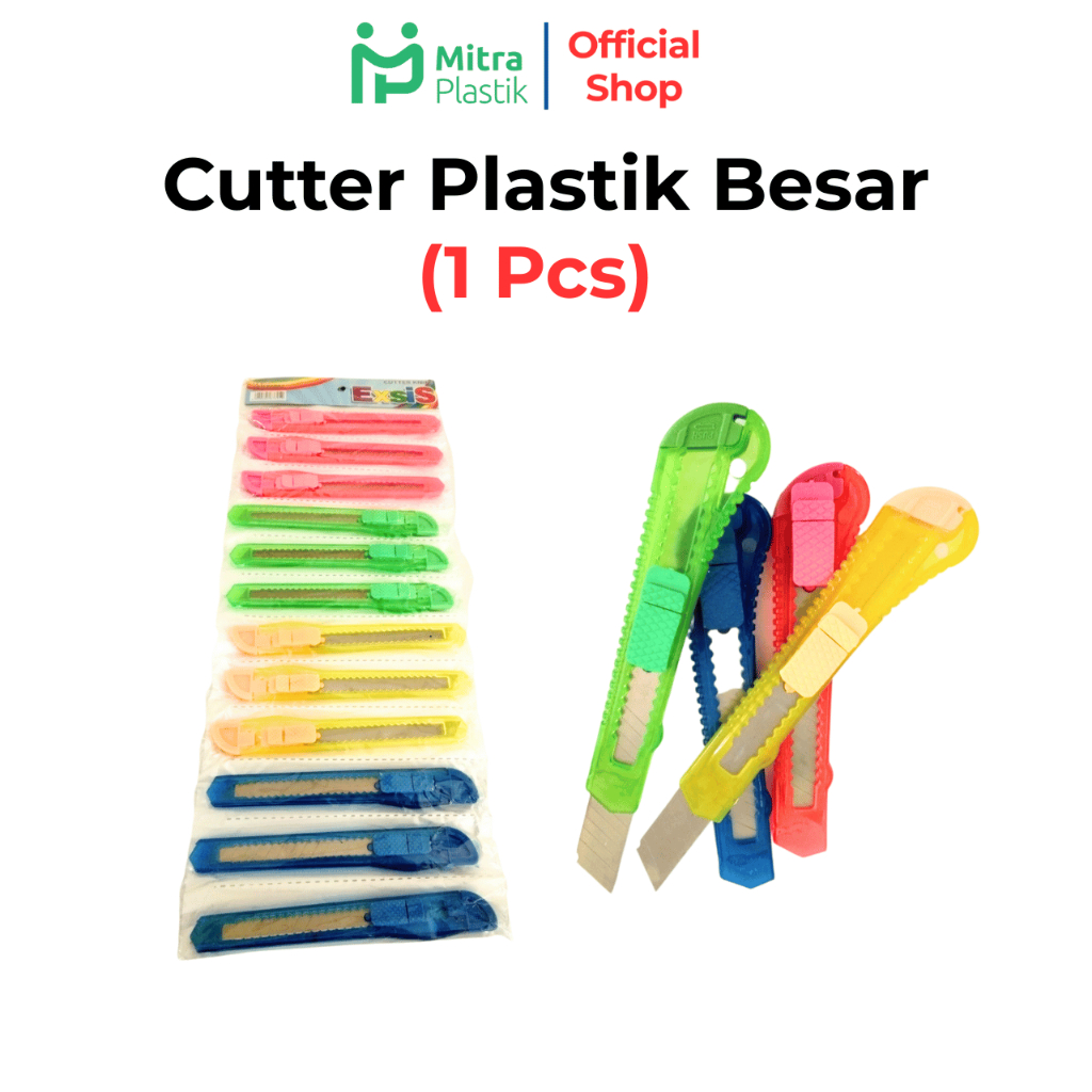 Cutter Plastik Besar Cutter Besar Cutter Kertas Cutter Kantor Cutter Kardus