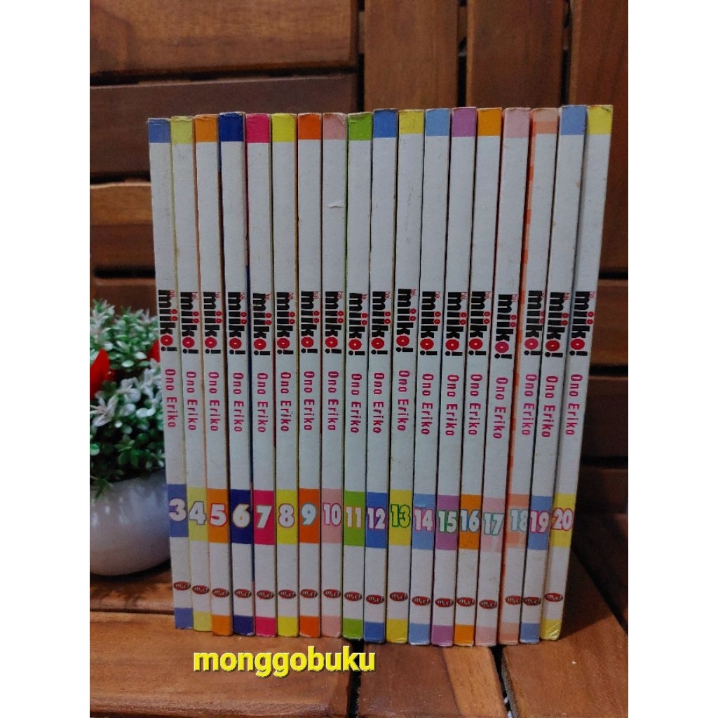 ONO ERIKO : SET VOL.3-VOL.20 HAI, MIIKO