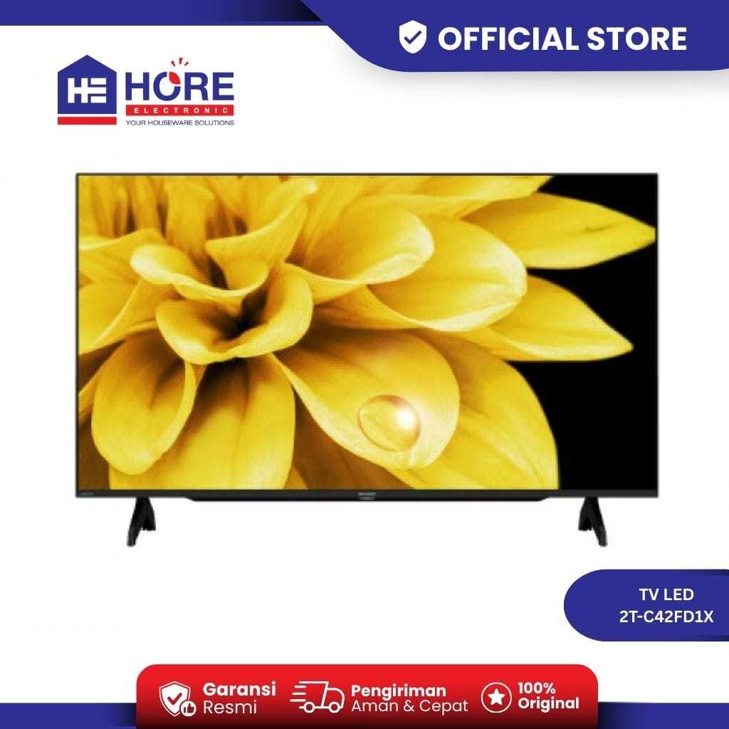 SHARP LED TV 2T C42FD1I UKURAN 42 INCH