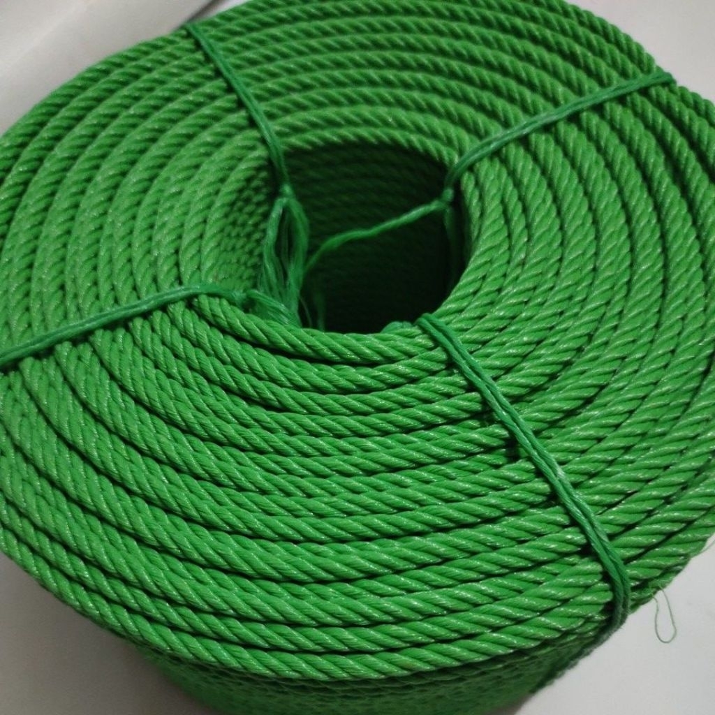 Tali Tambang 6mm Hijau /Roll 2.5kg